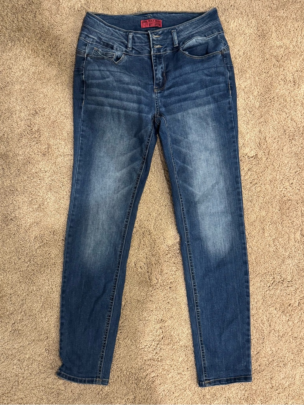 Wax Jean Women's Dark Blue Skinny Jeans